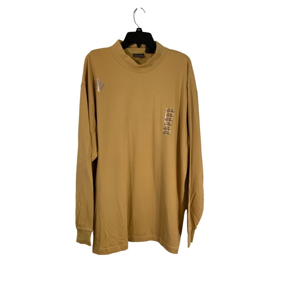 St. Johns Bay XL Tall Mock Neck Long Sleeve Shirt